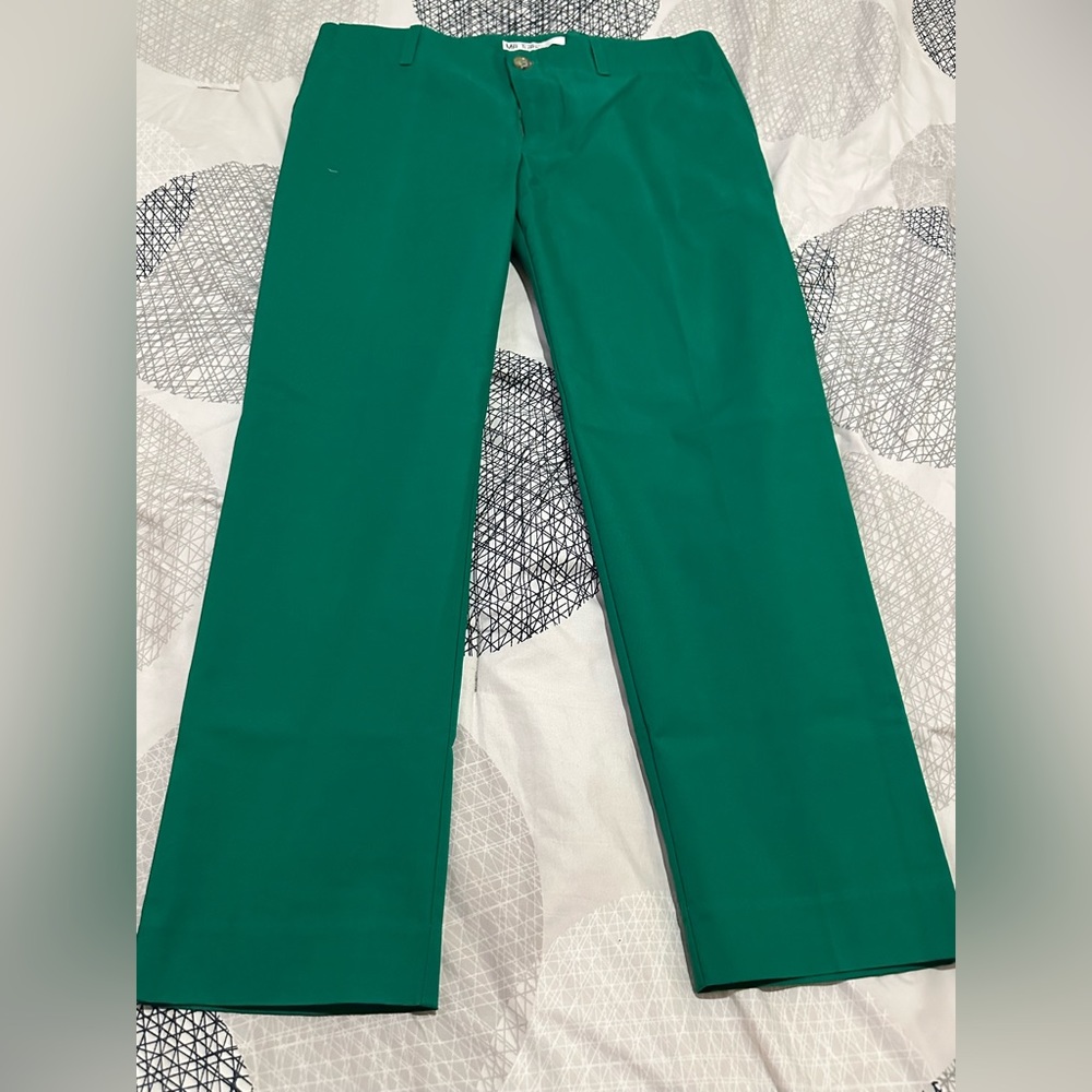 Mr. Turk slacks, 34/30 Green